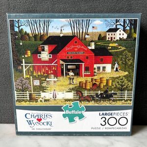 Charles Wysocki Mr. Swallowbark Buffalo Jigsaw Puzzle 300 Large Pieces-Complete